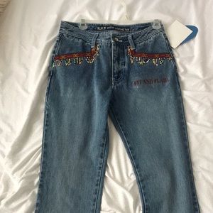 2/$25 Tribal inspired jeans